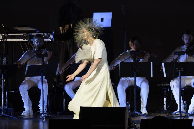 Björk divulga novo CD, Vulnicura, em show no Carnegie Hall. (Crédito: Kevin Mazur)