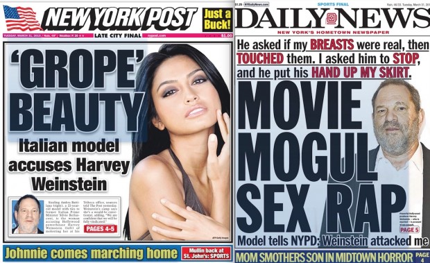 As capas do Daily News e The New York Post de hoje. (Foto: Reprodução)