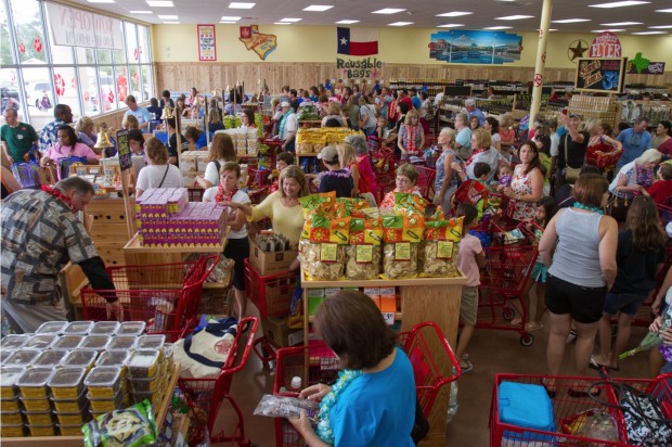 Um dia normal no Trader Joe's (crédito: divulgação)