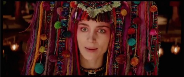 Na nova versão de Peter Pan para o cinema, a Princesa Tigrinha é interpretada por Rooney Mara. Estréia em julho. (Foto: Reprodução)