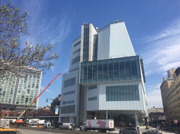 Na tarde de sábado, dia 18, o Whitney Museum passava por seus últimos retoques. (Foto: Marcelo Bernardes)