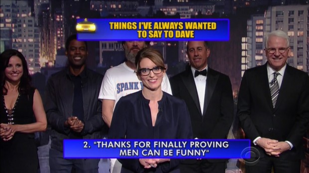 Tina Fey no Top 10 List