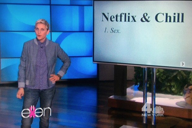 Esta semana, a apresentadora Ellen DeGeneres descobriu que a plateia de seu novo programa está bem informada em relação a novas gírias. (Foto: Reprodução)