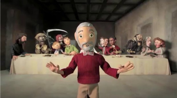 Cena de "Anomalisa", co-dirigido por Charlie Kaufman, o roteirista de 