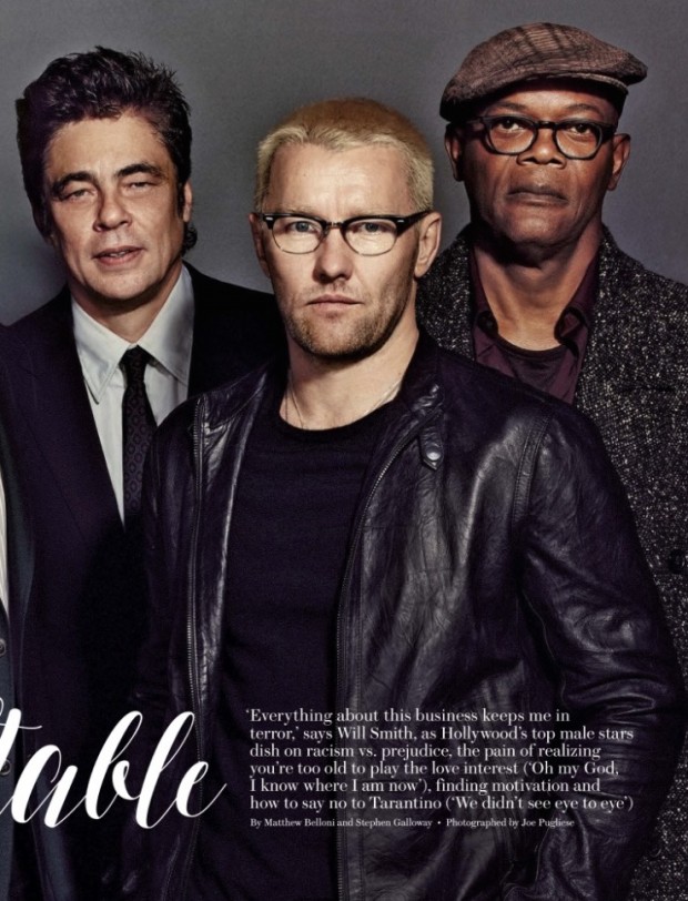 Benicio Del Toro, Joel Edgerton e Samuel L. Jackson. (Foto: Reprodução)