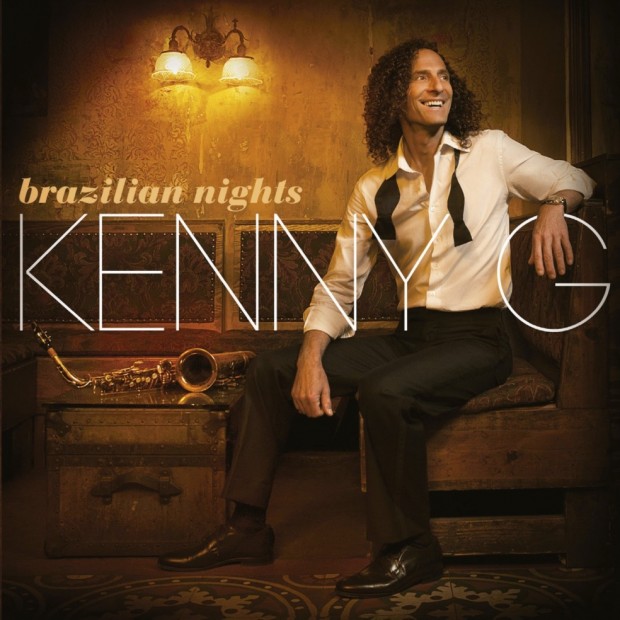 Capa do último CD de Kenny G, "Brazilian Nights". (Foto: Divulgação)