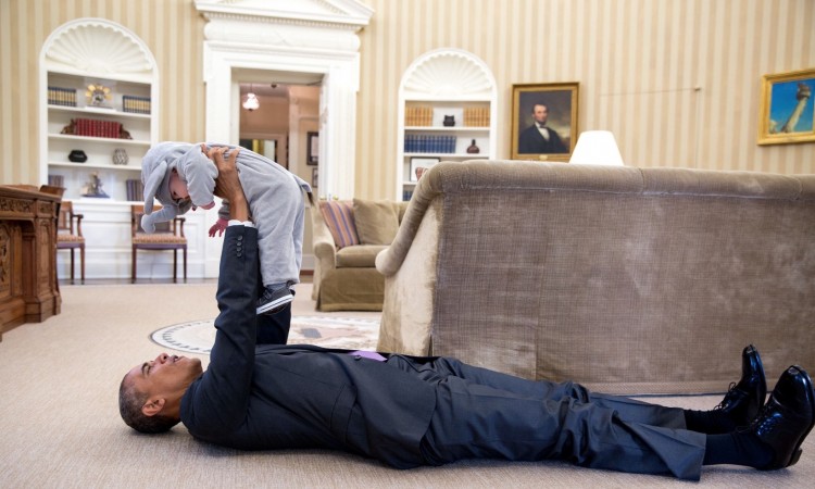 Oct. 30, 2015 “This is the first time the same child has made two appearances in the Year in Photos. But it was difficult to not again include Ella Rhodes, daughter of Deputy National Security Advisor Ben Rhodes, after the President lifted her in her elephant costume that she was wearing for a Halloween event at the White House.” (Official White House Photo by Pete Souza)