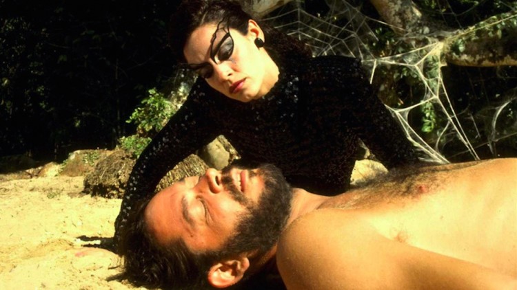 Sonia Braga e Raul Julia em cena de "O Beijo da Muher Aranha", de Héctor Babenco (Foto: Reprodução)